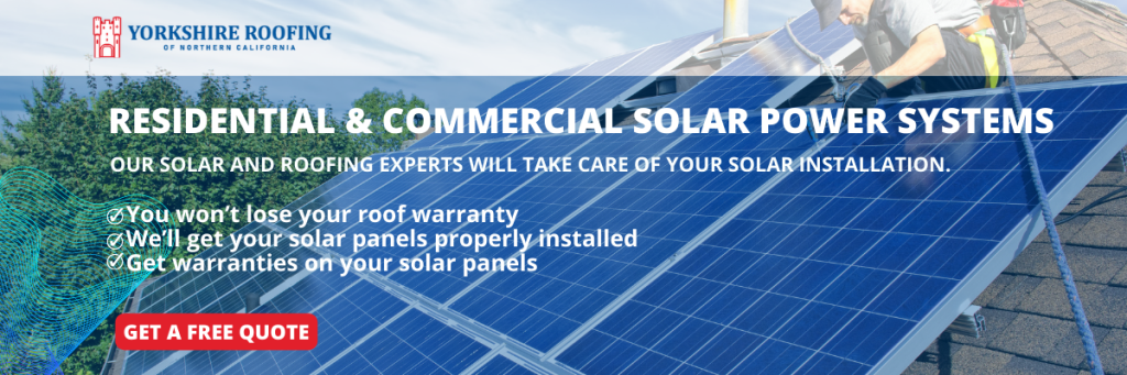 Yorkshire Roofing offers residential and commercial solar power services